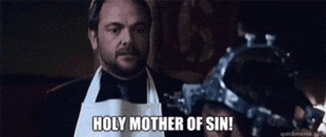 surprised holy mother GIF